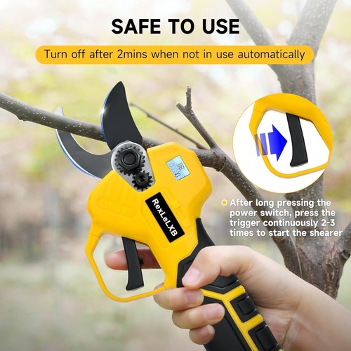 Cordless Electric Pruning Shears for DeWalt 20V Battery, Brushless Tree Pruner.. - Picture 2 of 8
