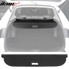 Fits 23-26 Honda HR-V HRV Retractable Rear Trunk Cargo Cover Carbon Fiber Print