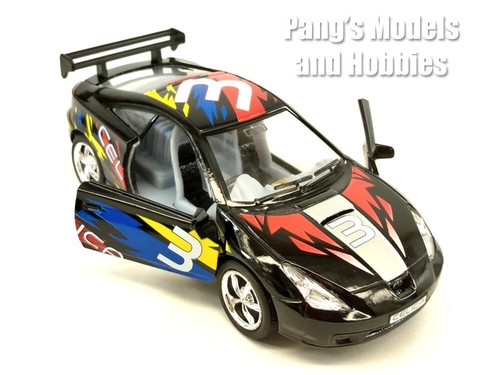 5 inch Toyota Celica Racing Livery 1/34 Scale Diecast Model by Kinsmart - Picture 9 of 13