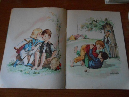 libretto-LA SCIMMIA E L'AVARO-RACCONTO DI 12 PAGINE ILLUSTRATO-ed.A.M.Z. - Picture 4 of 4