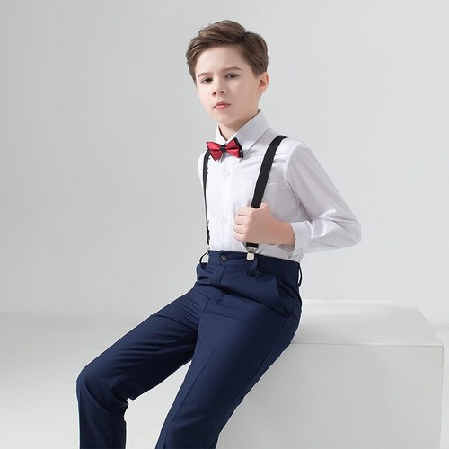 Suit Kids Prom Party Formal Blazer Children's Day Performance Costume Uniform - Picture 21 of 27