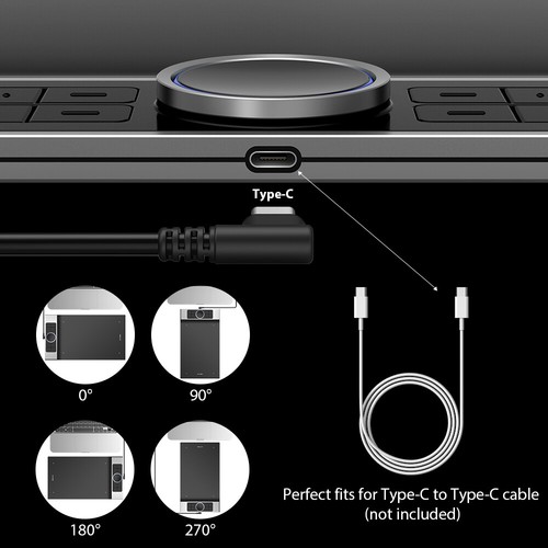 Tablet de dibujo gráfico XP-Pen Deco Serie Pro inclinable 8192 tamaño S/M restaurada - Imagen 10 de 37