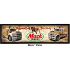 Mack Trucks Bar Runner Mat Man Cave Mat 88x25cm - New