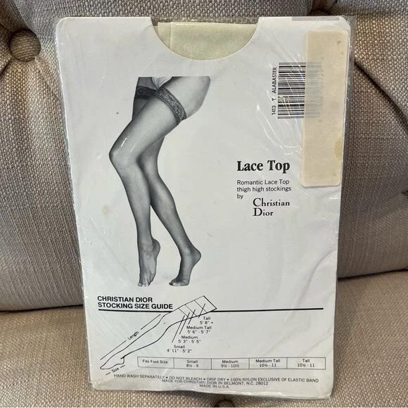 Novo Christian Dior Coxa Alta Alabastro Transparente Médio/Alto Compatível com 10,5x11 pol - Imagem 2 de 4