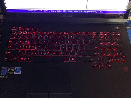 Asus ROG G751J Laptop For Parts/ Repairs Intel i7-4710HQ, No HDD's, New Charger - Picture 4 of 23