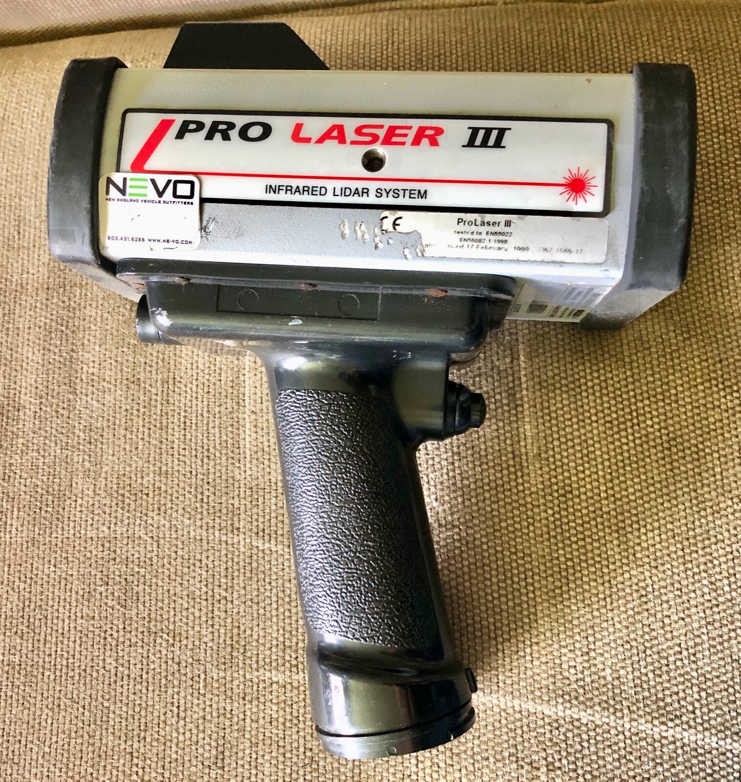 Kustom Signals Pro Laser III 3 Lidar Police Laser Radar Gun eBay