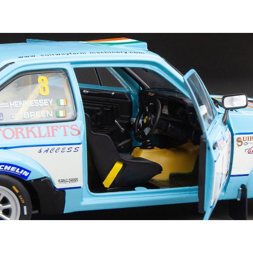 FORD ESCORT RS 1800 N.3 WINNER WEST WALES RALLY JAFFA STAGES 2015 1:18 SunStar - Imagen 4 de 7