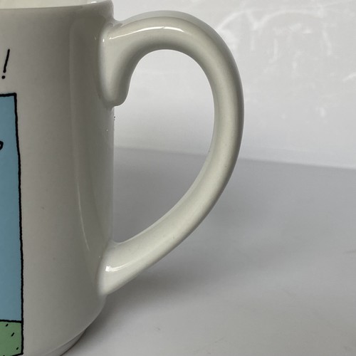 Vinrage Bunny Mug Love Heart Valentines Day Easter EUC Carlton Cards Bennies - Picture 3 of 11