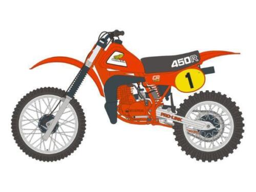 Calcomanía 1/12 - Honda CR450R 1981 - Blue Stuff - BS12-039 - Imagen 3 de 3