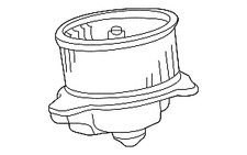 OEM TOYOTA BLOWER MOTOR PRIUS V 87103-02210 FITS 2012-2017
