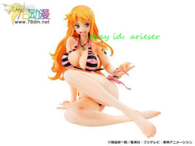 Mega House Pop Pirate King Nami Ver.Bb Pink Statue Figure In Stock