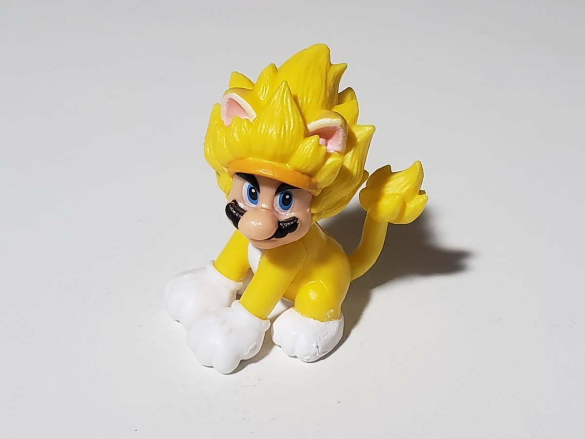 World of Nintendo Super Mario Cat Mario Action Figure with Super