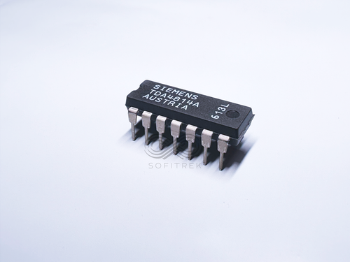 5X TDA4814A SIEMENS Power Factor Controller PFC Active Harmonic Filter DIP-14 IC - Picture 5 of 5