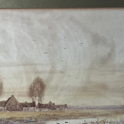 River Stour, Suffolk Landscape-Antique Watercolour Painting signed F G Fraser - Picture 12 of 21