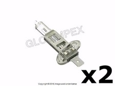 For Porsche '95-'97 H1 Halogen Headlight Bulb (12V-55W) Set of 2 HELLA +WARRANTY