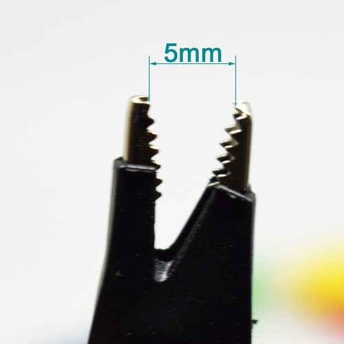 5pcs Full Insulate Alligator Clip to 4mm Banana Female Test Clamp 5mm Opening - Bild 3 von 11