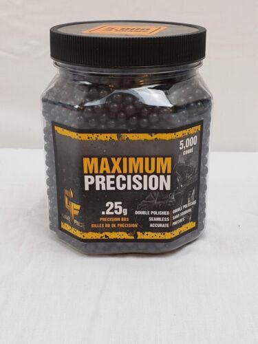 Maximum Precision .25g 5000 count BBs # 25GPB5JB535 Game Face {New-Open}