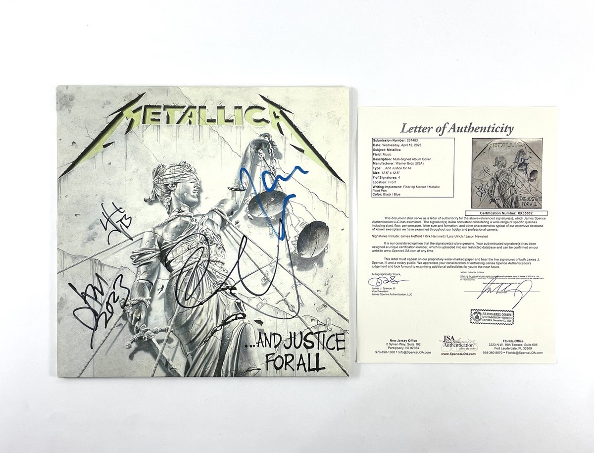 （当時物）llica ...And Justice for All Metallica And Justice For All Japanese CD album (CDLP