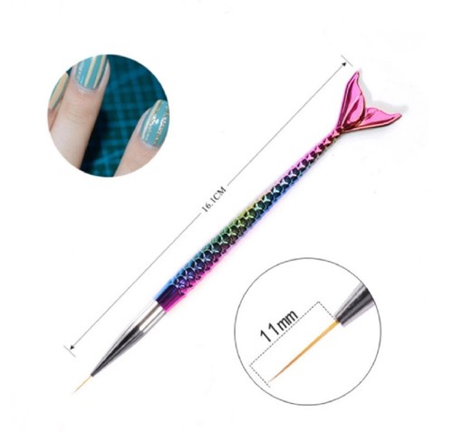 3er Pack Nail Art Tool Set - Nail Art Pen, Dotting UV Gel Tool & Liner Brush Kit - Bild 16 von 24