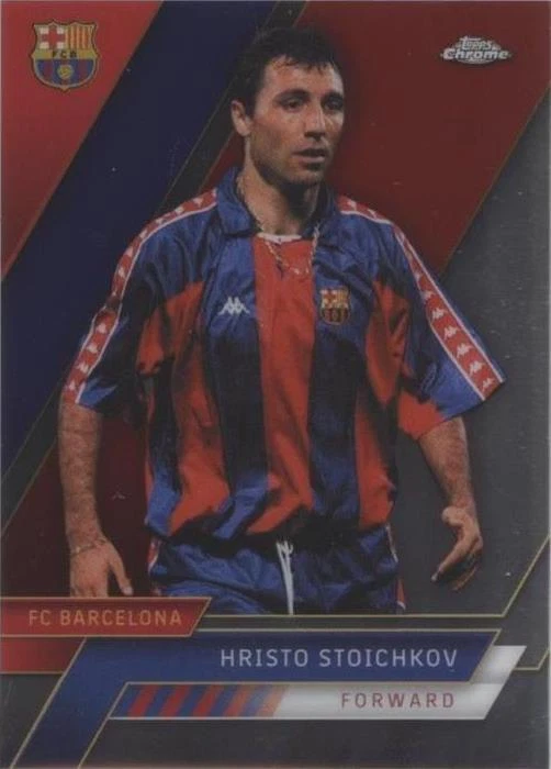 2022-23 Topps Chrome FC Barcelona Hristo Stoichkov #47