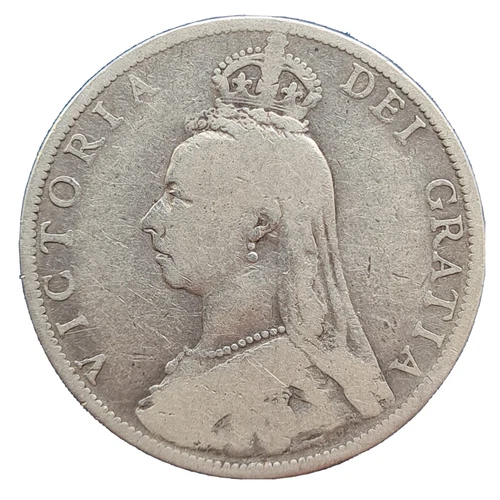 Photo of a 1888 Victoria Florin from an eBay listing that sold on Jul 4, 2026