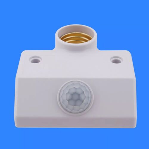 White Auto Human Motion Sensor Detector Bulb Light Lamp Base Holder AC110-240V// - Picture 11 of 20