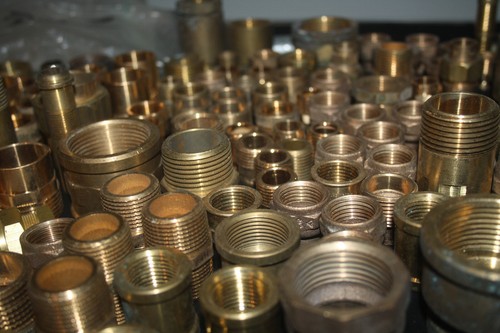 ca. 250 Teile / ca. 13,5 kg Rotguss Messing Eisen Fittinge Viega usw Konvolut - Bild 15 von 20