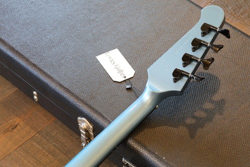 2012 Gibson Non-Reverse Thunderbird 4-String Bass Pelham Blue + COA OHSC - Picture 18 of 21