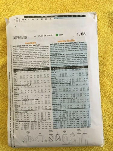  Patrones Butterick ~ Todos los patrones son talla 10 1/2-16 1/2 ~ ~ ~ Anuncio 4688 - Imagen 3 de 19