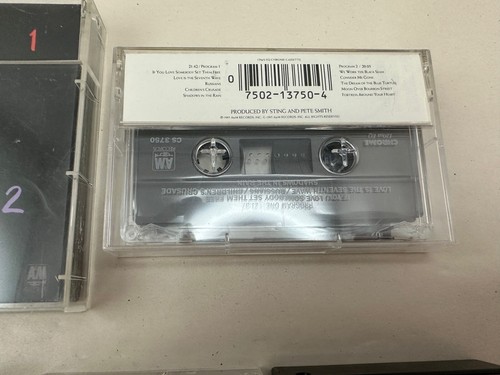 THE POLICE STING ROCK CASSETTE TAPE LOT GHOSTREGGATTA SYNCRONICITY EVERY BREATH - Picture 9 of 11