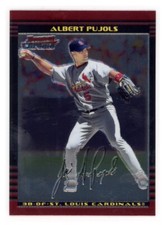 2002 Bowman Chrome #15 Albert Pujols - St. Louis Cardinals NM/MT *A1