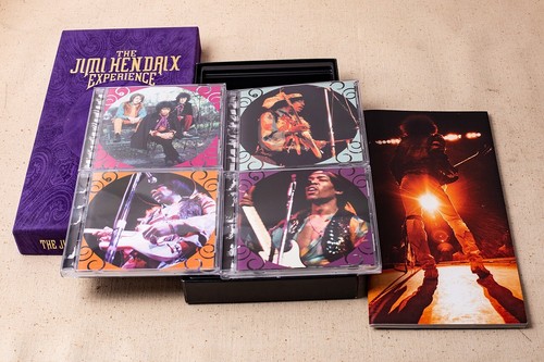 The Jimi Hendrix Experience Velvet 4-Disc CD Box Set 2000 w/ Booklet - Imagen 3 de 4