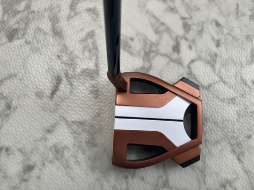 Used Lefty Taylormade Spider X Copper Putter 33.5 inch  rev1 - Picture 8 of 9