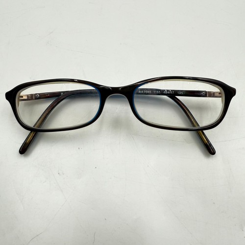 Gafas para mujer Ralph Lauren RA 7045 1165 marrón oscuro rectangulares 49-17-135 - Imagen 3 de 19