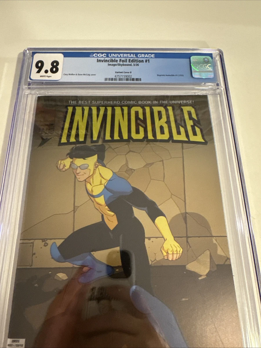 Invincible Certified Guaranty Company (CGC) 9.8 Near Mint/Mint
