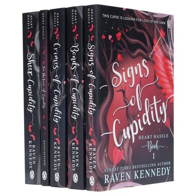 Heart Hassle Series by Raven Kennedy 5 Books Set - Fiction - Paperback