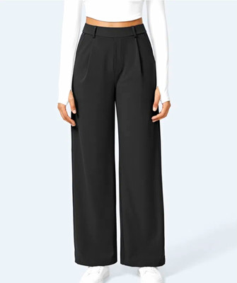 Halara NWTWomen's Black ''Work Pant'' Dress Pants Pleated Front Pockets, Size M