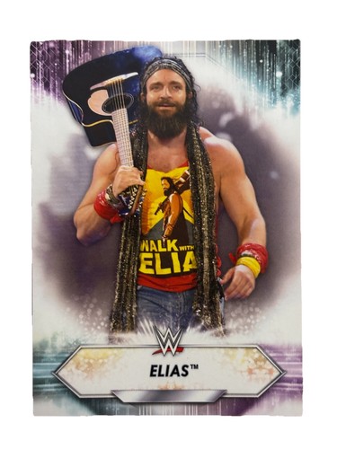 Excellent: 2021 topps WWE Elias Trading Card - Picture 1 of 2