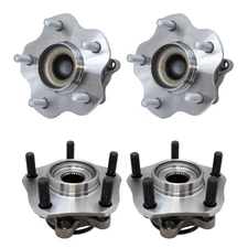 Wheel Hub Bearings Assembly Set Front & Rear Fits Nissan
