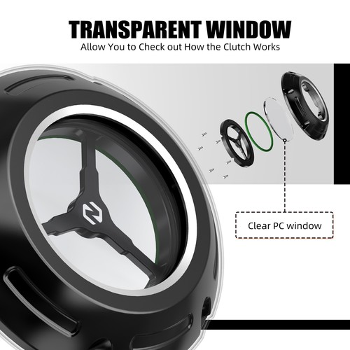 Transparente Kupplung Abdeckung Für Harley Sportster 883 XL883 XL883C XL883L - Picture 2 of 9
