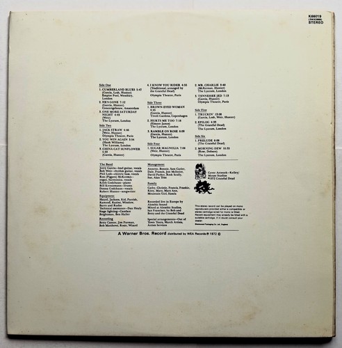 Grateful Dead - Europe '72 - UK Press 3 x Vinyl LP - Warner Bros - (NM / EX) - Picture 4 of 7