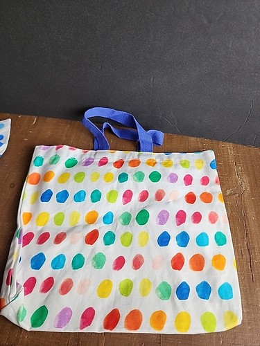 Lovevery Ersatzpaket 2 Beutel blau und bunt gepunktet - Bild 5 von 10