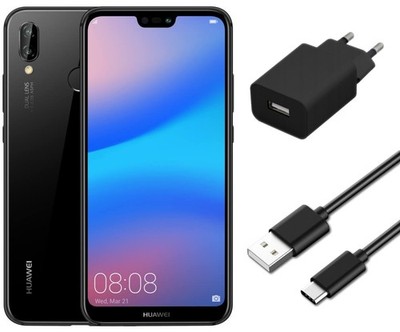 Huawei P20 Lite 4/64GB LTE ANE-LX1 Schwarz | TOP Zustand