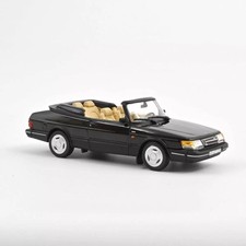 Norev 1/43 Saab 900 Turbo Convertible 1992 Black Minicar