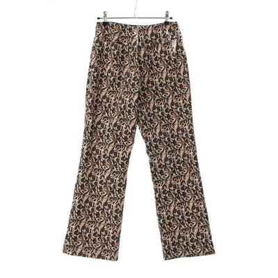 Miu Miu Archive Graphic Side Zip Pants Multicolor Size 38