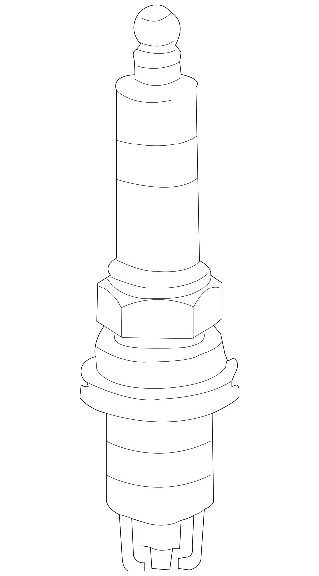 Genuine Volkswagen Spark Plug 101-000-063-AA