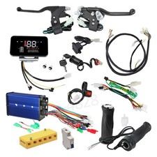 48V 60V 72V 500W-3200W Brushless Motor Controller Kit Electric Bike Scooter Quad