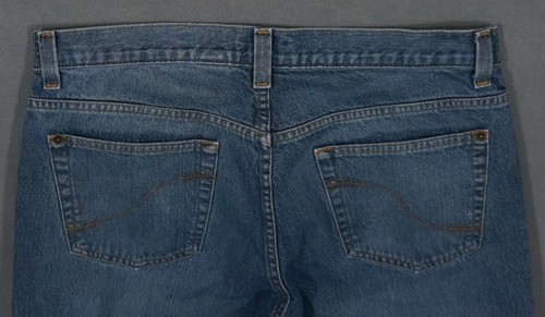 UJ03446 **DKNY** RELAXED FIT JEANS 33X32 (msr 33"x31.5") - Picture 4 of 6