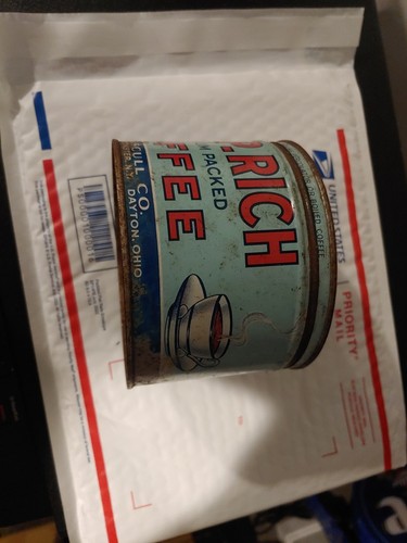 Deep Rich Coffee W.M.S. Scull co. Dayton, OH tin Can - Bild 6 von 7