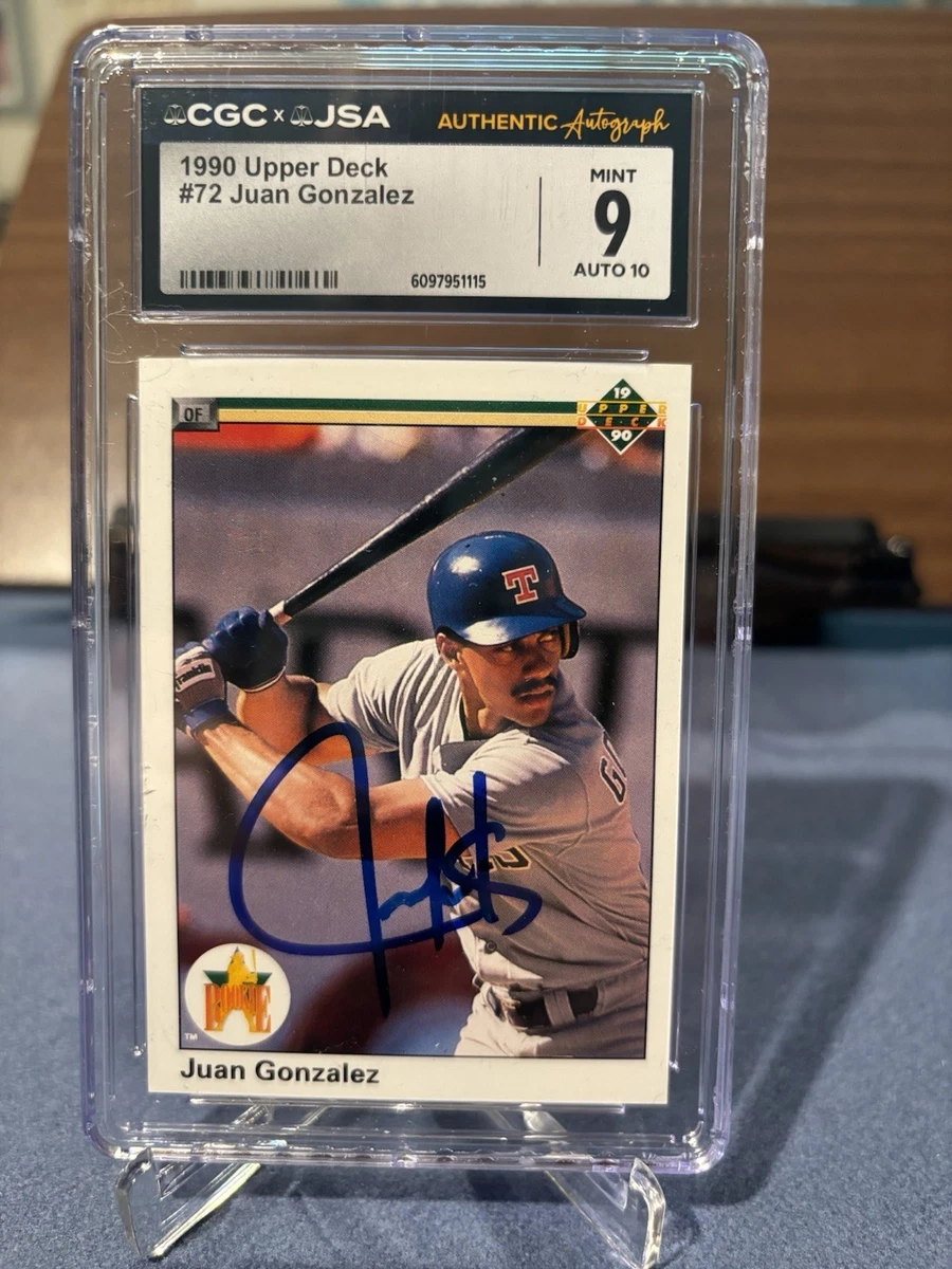 Juan Gonzalez Baseball MLB Original Autographed Items for sale | eBay